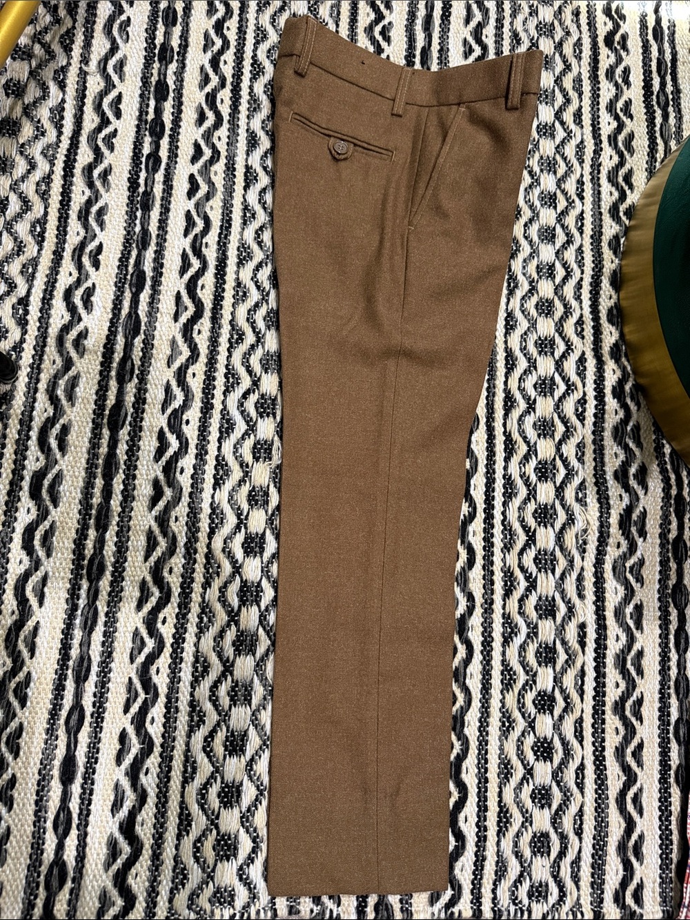 Kids Brown Formal Dress Pants - Classic Tailored Trousers